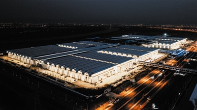 国家会展中心（天津）二期项目新年亮灯