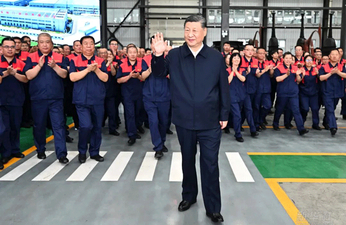 习近平在阳泉考察制造业企业发展