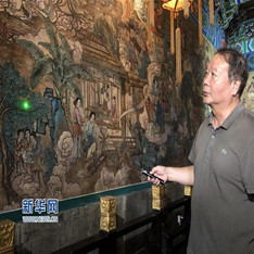 国家重点文保单位天津天后宫大型壁画《天后圣迹图》修复完毕