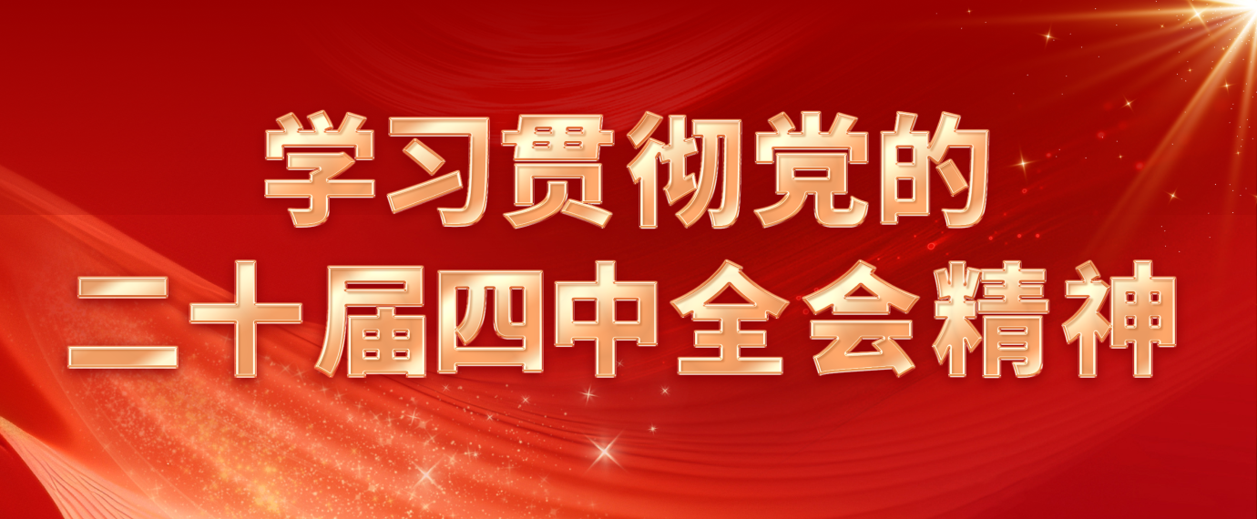 学习贯彻党的二十届四中全会精神